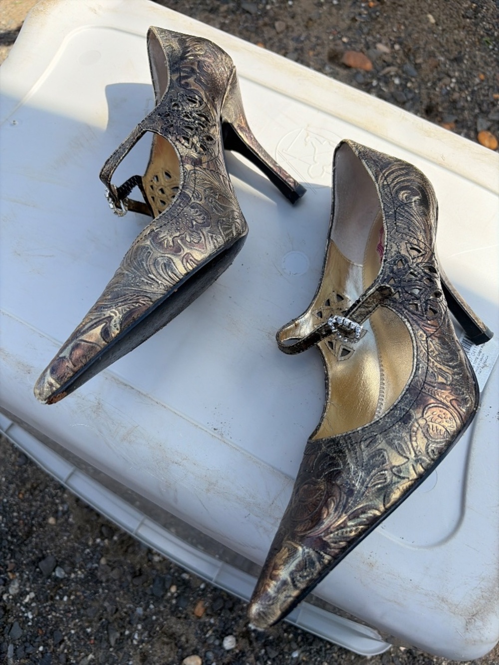 Metallic Heeks - Picture 2 of 4